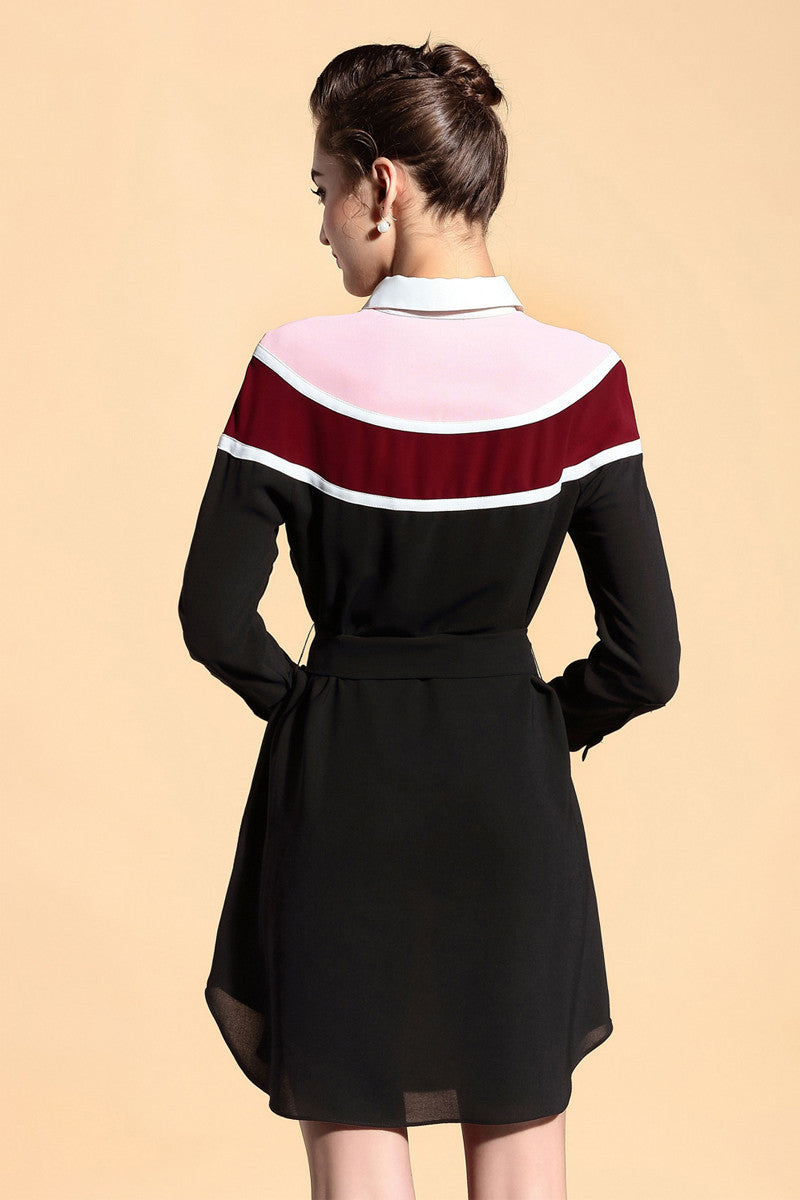 Premium V-line Chiffon Dress Shirts - NJOYDRESS - 3