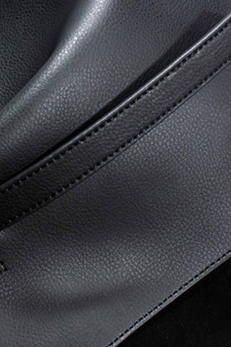 Classical Sude Side Tote Bag