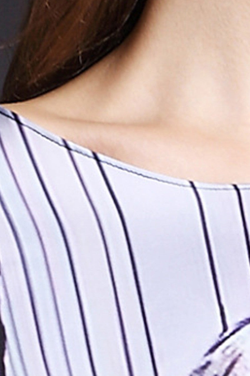 Batwing Sleeve Digital Printing Tops