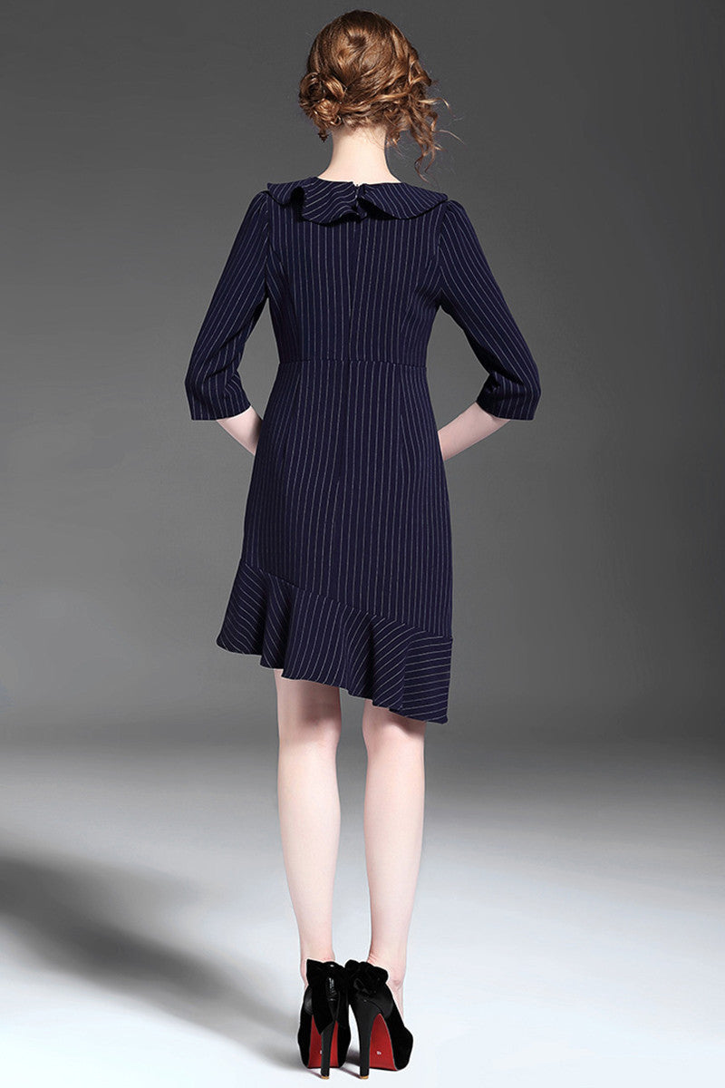 WOMEN'S ELEGANT LONG SLEEVE V NECK WEAR TO WORK PARTY DRESS