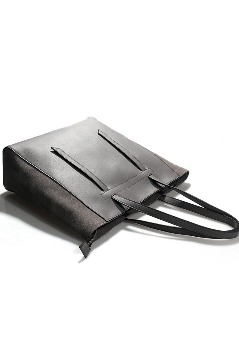 Classical Sude Side Tote Bag