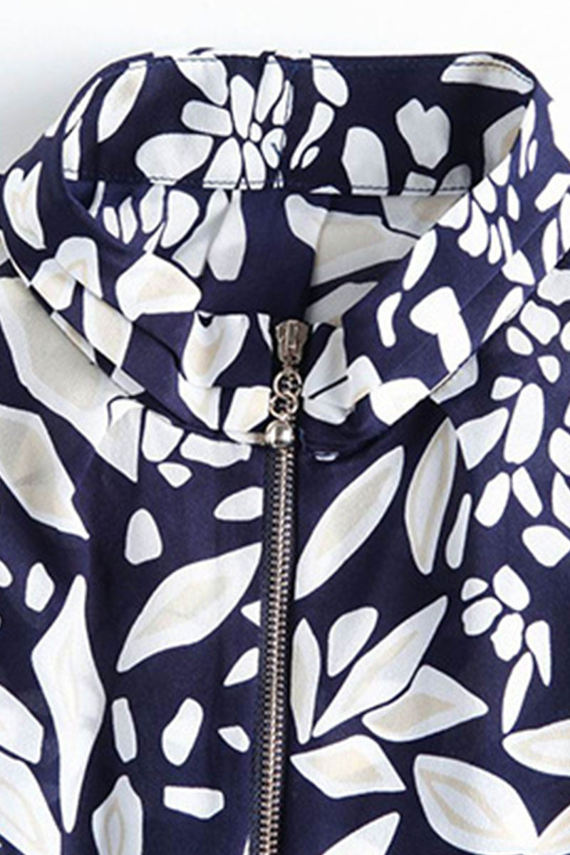 Mock Neck With Bow Tie Tops - NJOYDRESS - 4