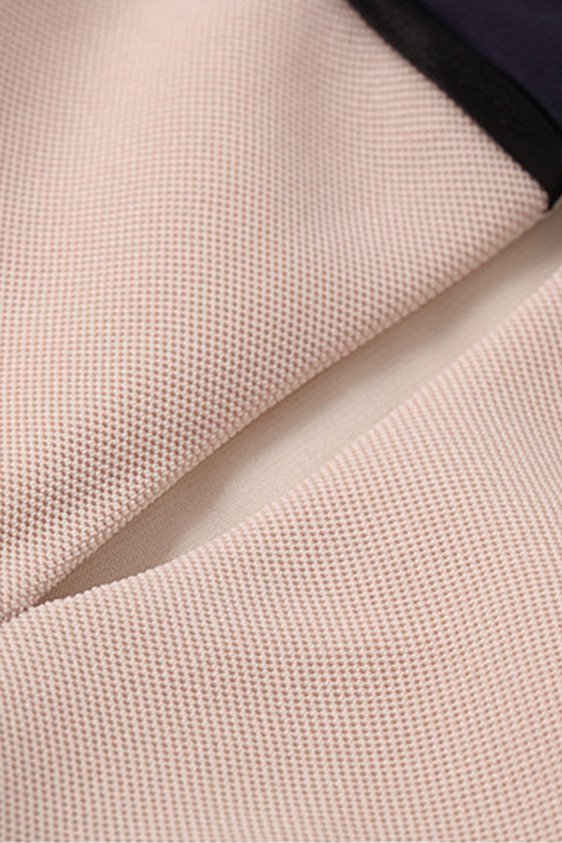 Women's Slim Fit Boat Neck Wear to Work Short Dress