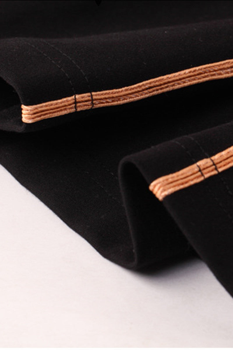 Women's Slim Fit Elegant Stand Collar Wear to Work Short Dress