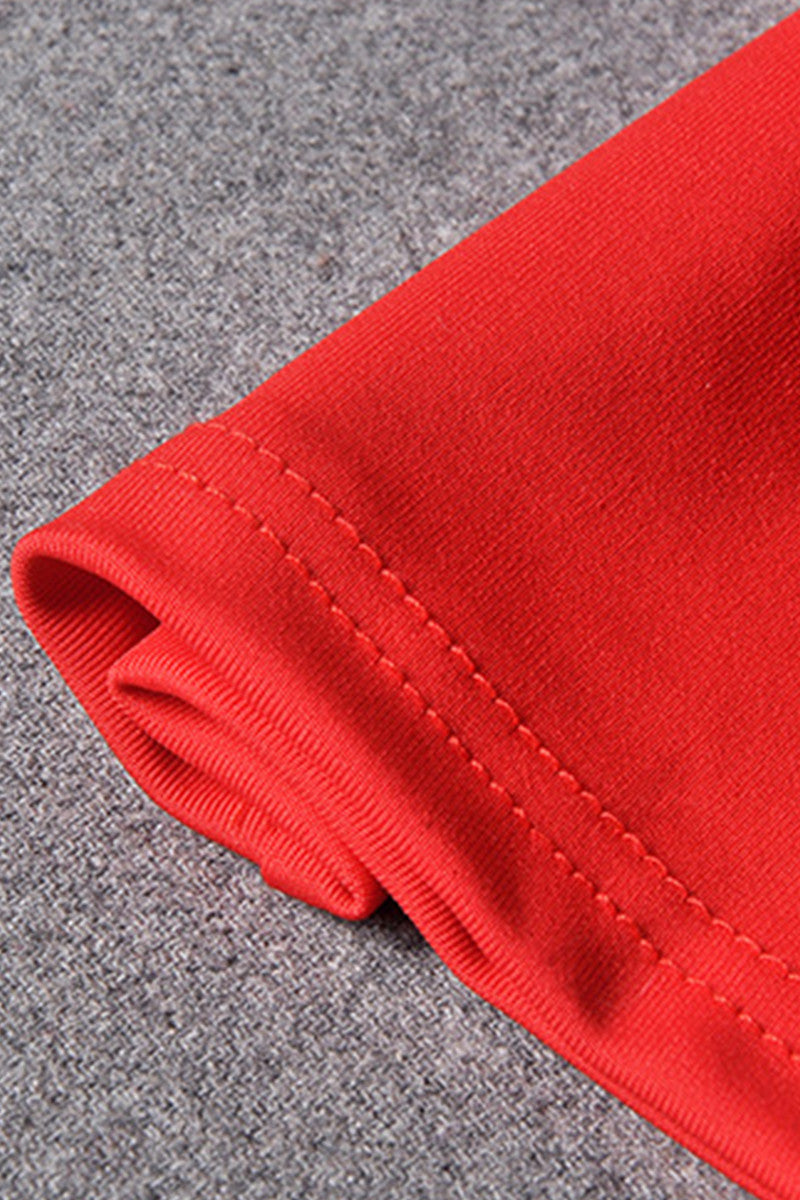 Casual Knit Raglan Top