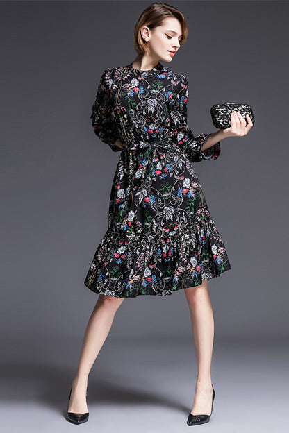 Chinese Ink Painting Dress - NJOYDRESS - 1