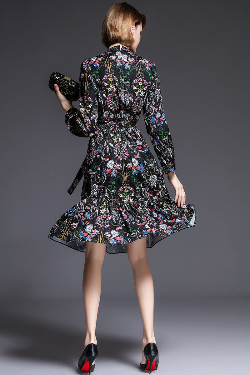 Chinese Ink Painting Dress - NJOYDRESS - 3