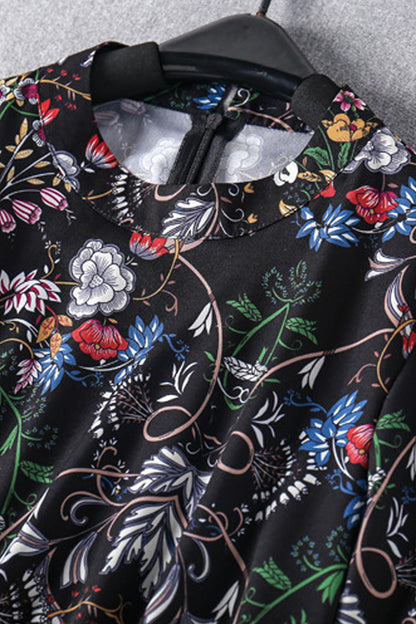 Chinese Ink Painting Dress - NJOYDRESS - 4