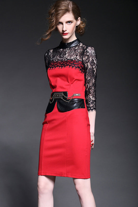 Bustier Dress Join Lace