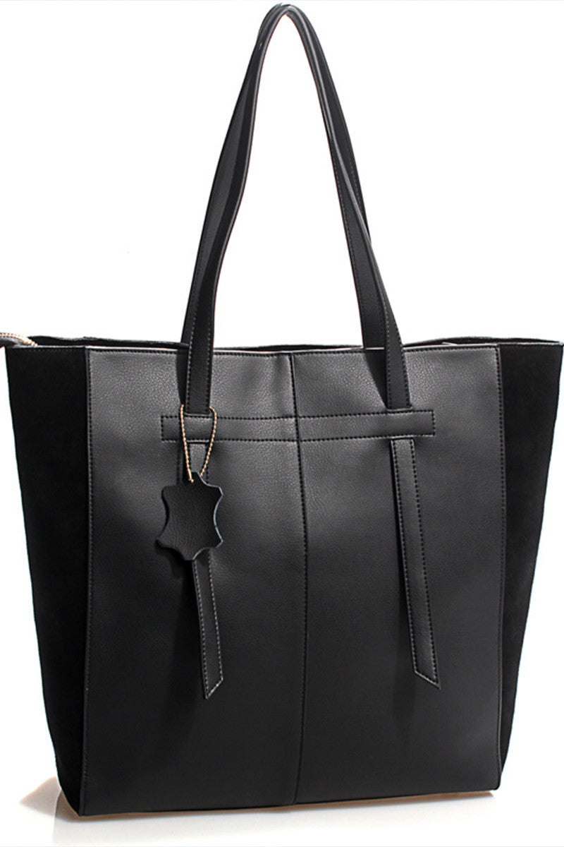 Classical Sude Side Tote Bag