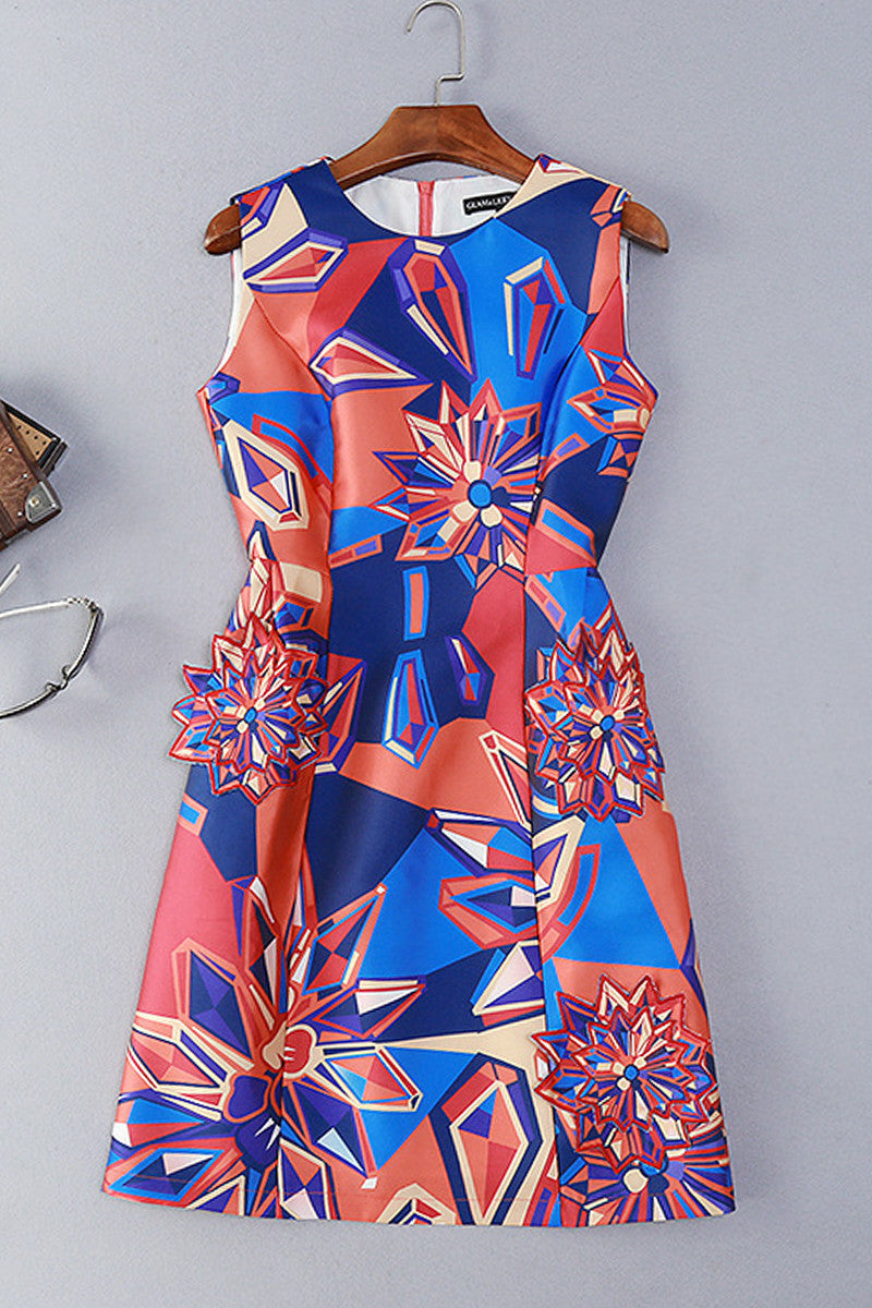 [30% OFF TILL 7 APR] Summer Sleevelsee Floral Print Casual Dress