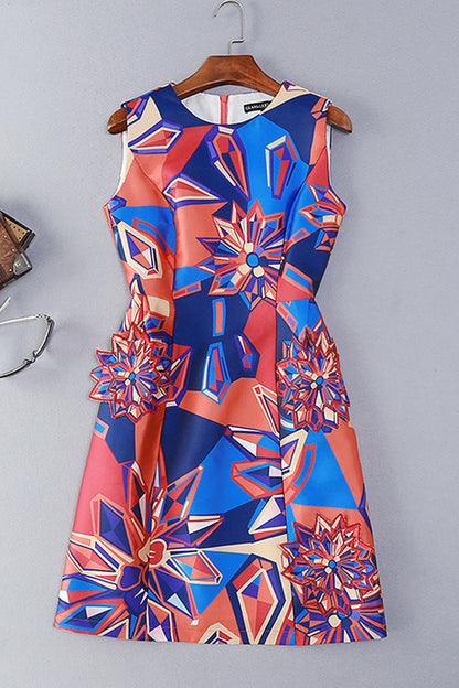 [30% OFF TILL 7 APR] Summer Sleevelsee Floral Print Casual Dress