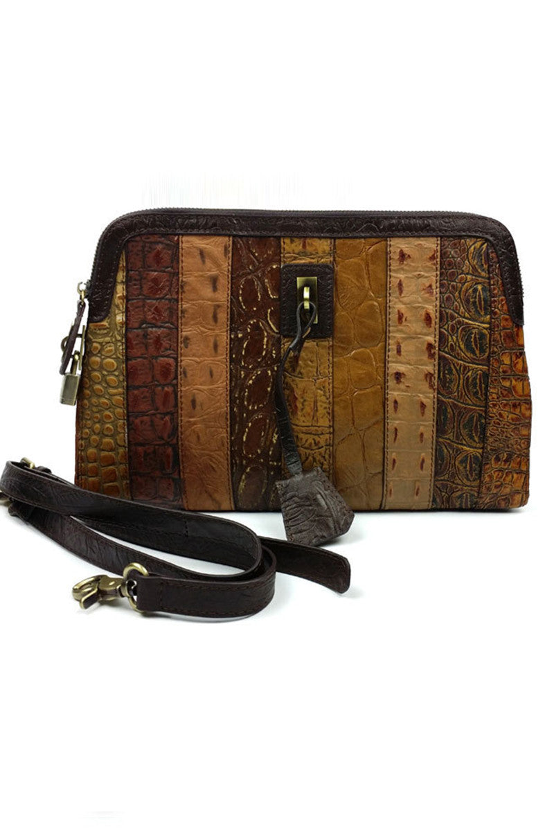 Multed Blocked Stripe Crossbody Bag