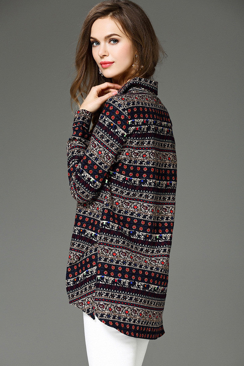 Tribal Style Long Shirts - NJOYDRESS - 2