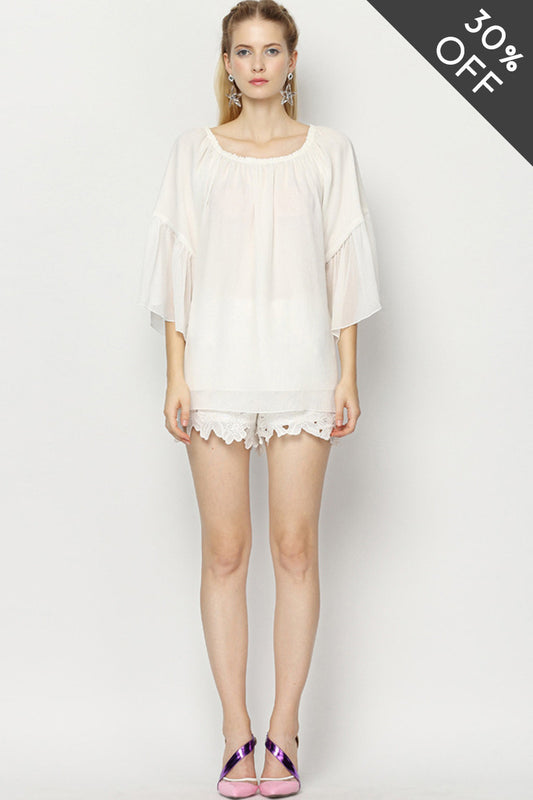 [30% OFF TILL 8 APR] Strapless Backless Chiffon Loose Cocktail Shift Dress