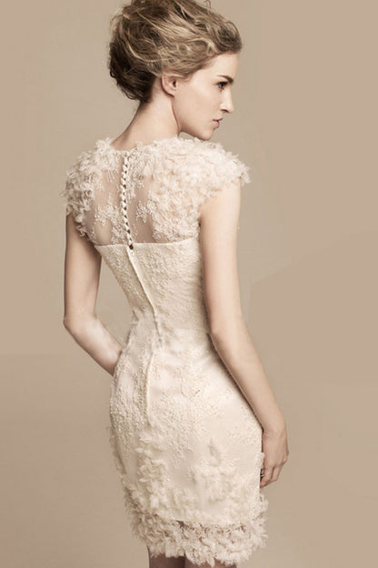 [30% OFF TILL 7 APR] Rosttte Cap Sleeve Short Fit Party Dress