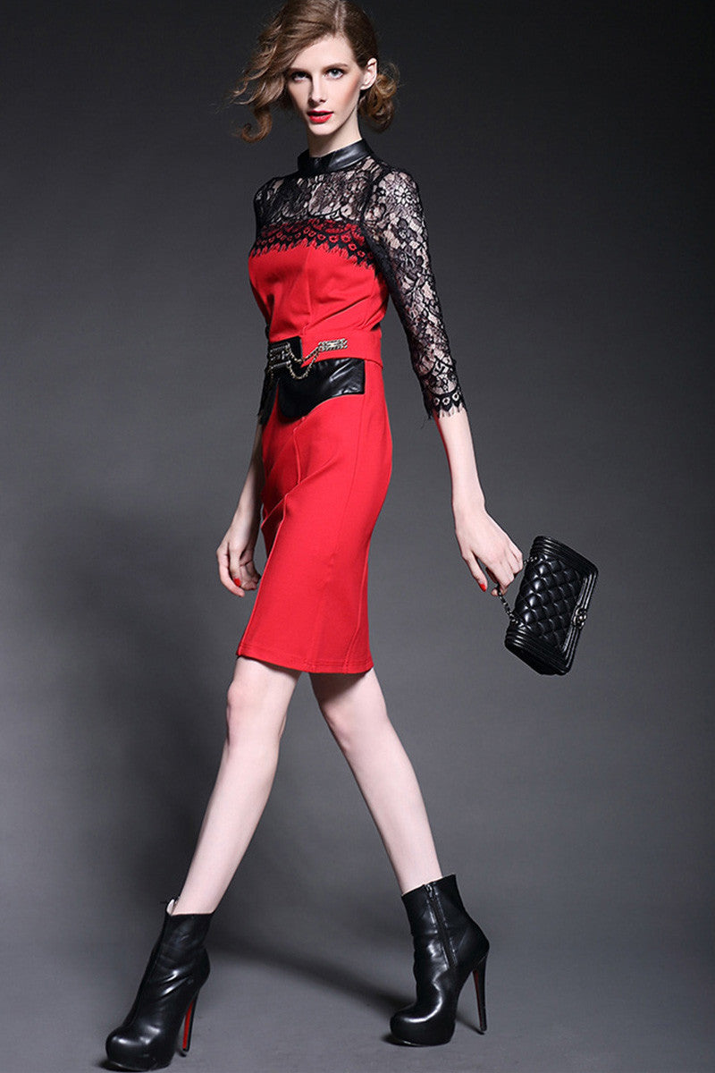 Bustier Dress Join Lace