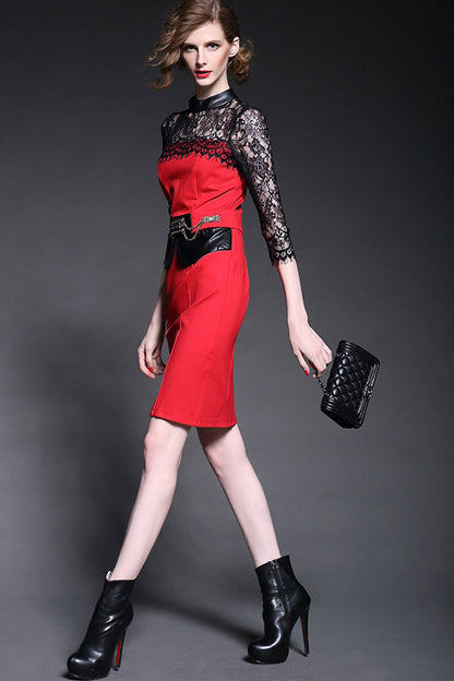 Bustier Dress Join Lace