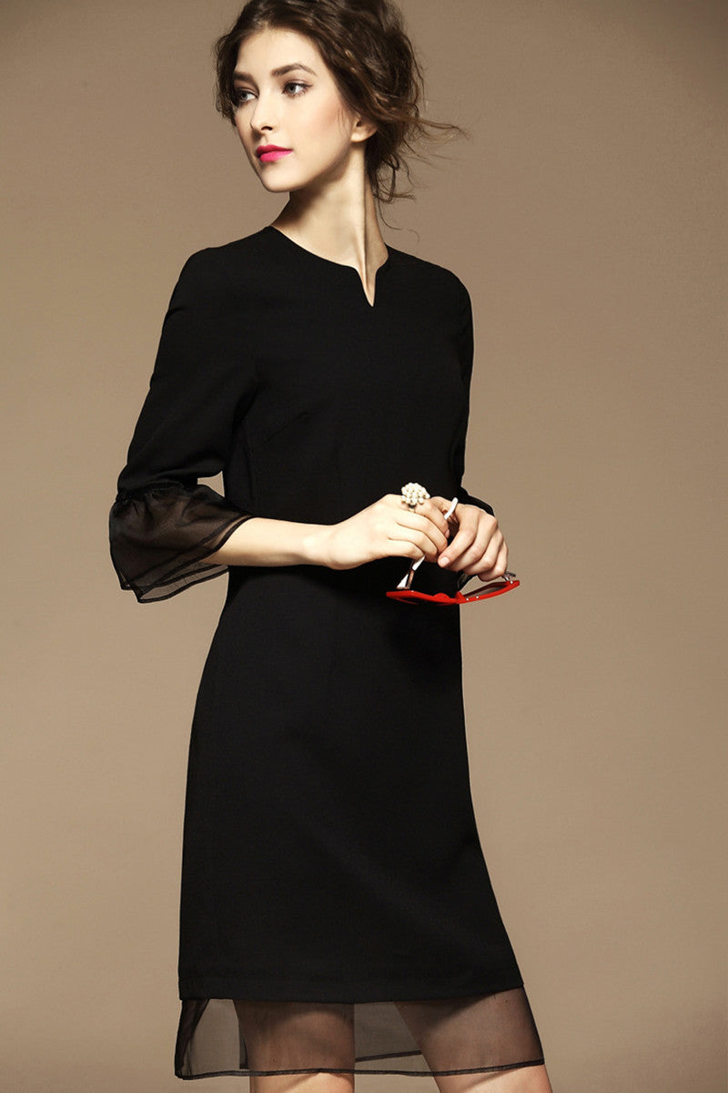 1 New Arrival Summer Grace V Neck Morgan Dresses - NJOYDRESS - 2