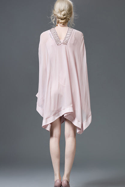 Loose Casual Sequin Irregularity Warps