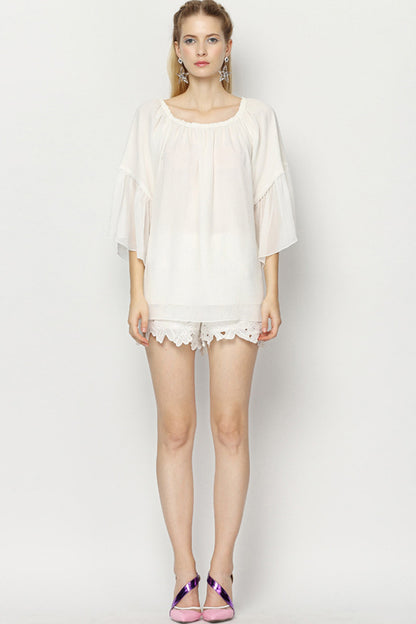 [30% OFF TILL 8 APR] Strapless Backless Chiffon Loose Cocktail Shift Dress