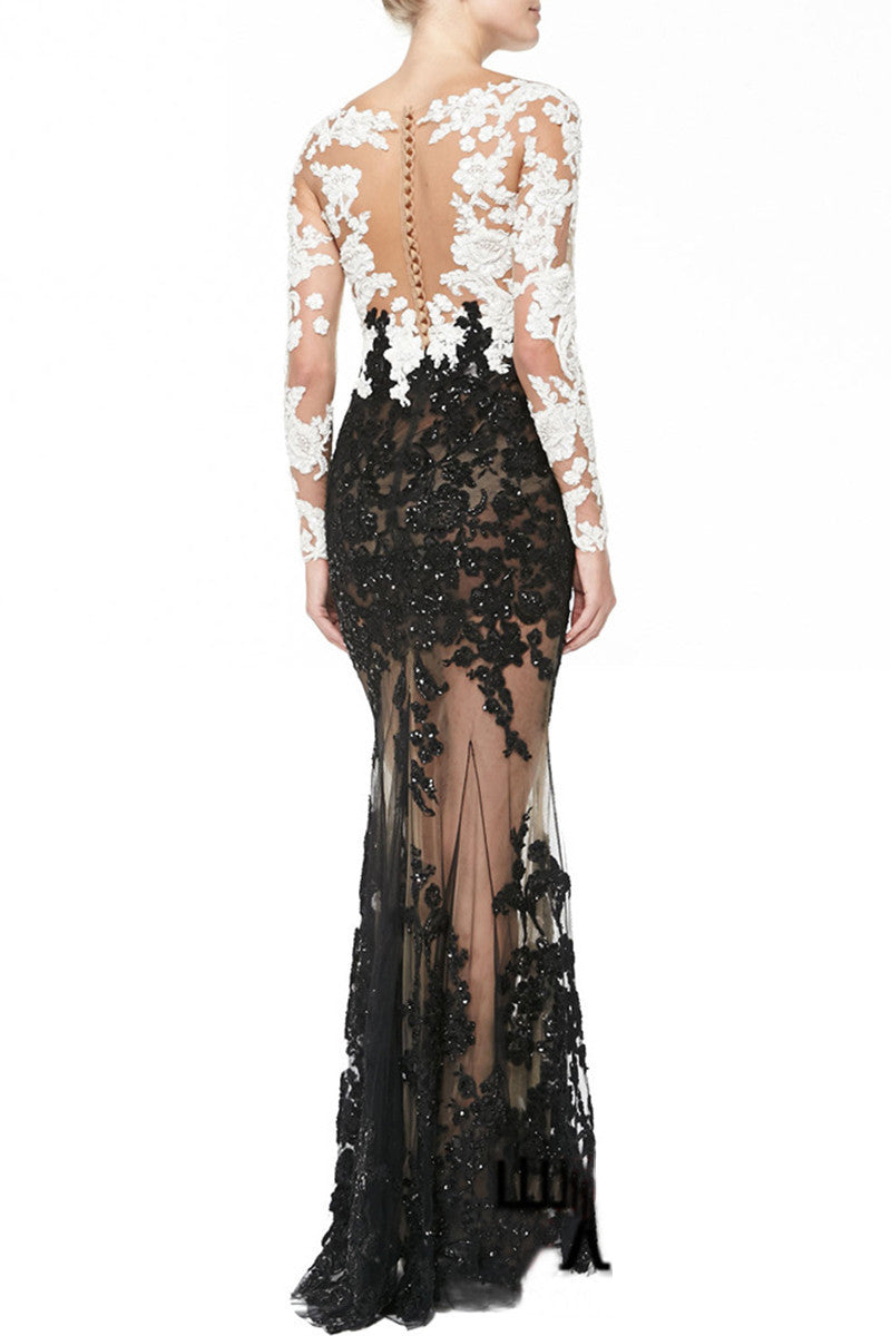 Backless V Neck Luxury Lace Embroidery Cocktail Prom Dress