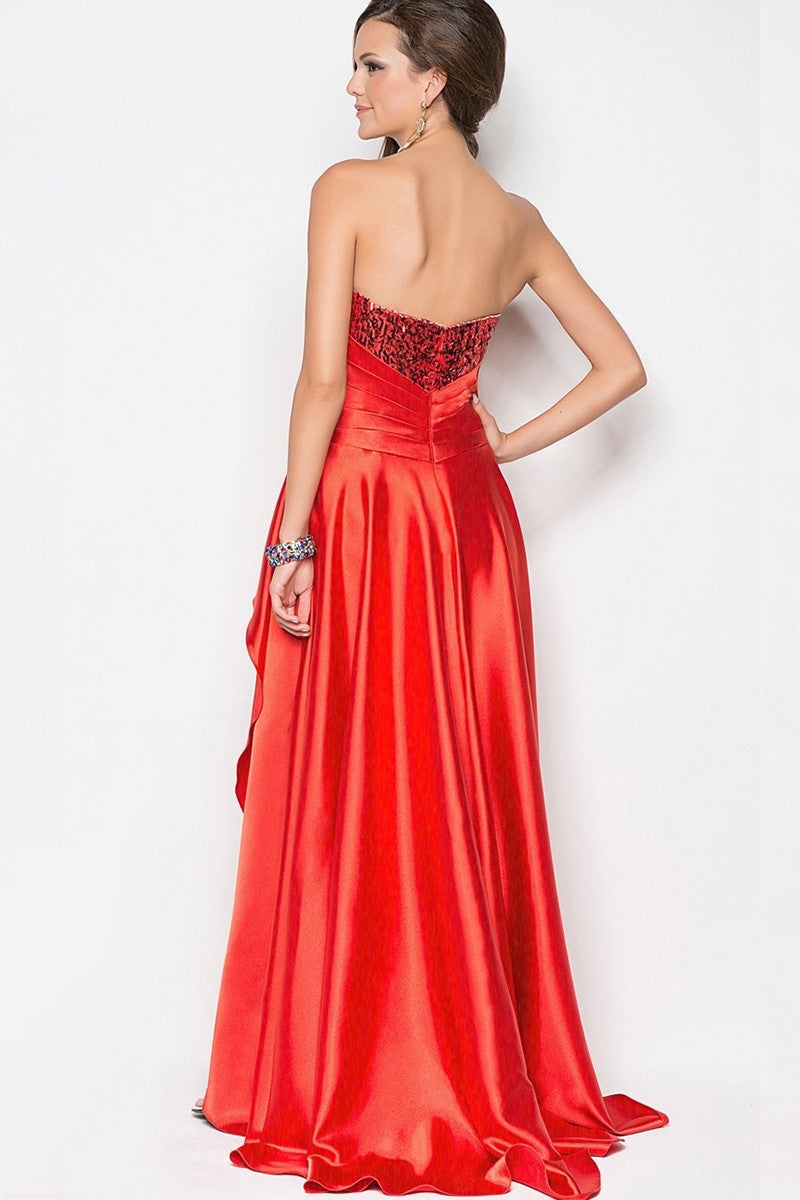 Colorful Acrylic Tube Dress With Expansion Bottom Dress