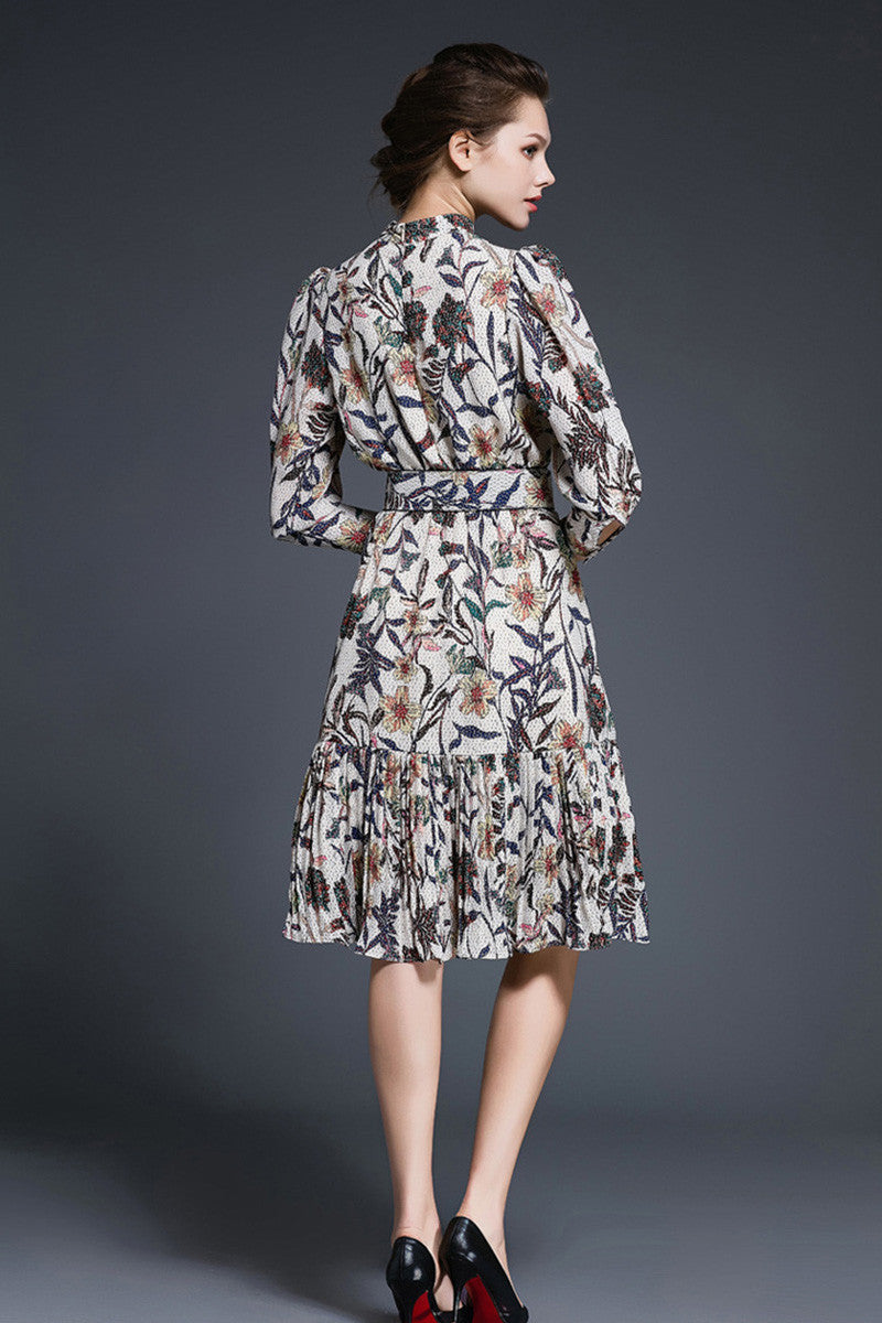 Puff Sleeve  Morocco Dresss - NJOYDRESS - 3