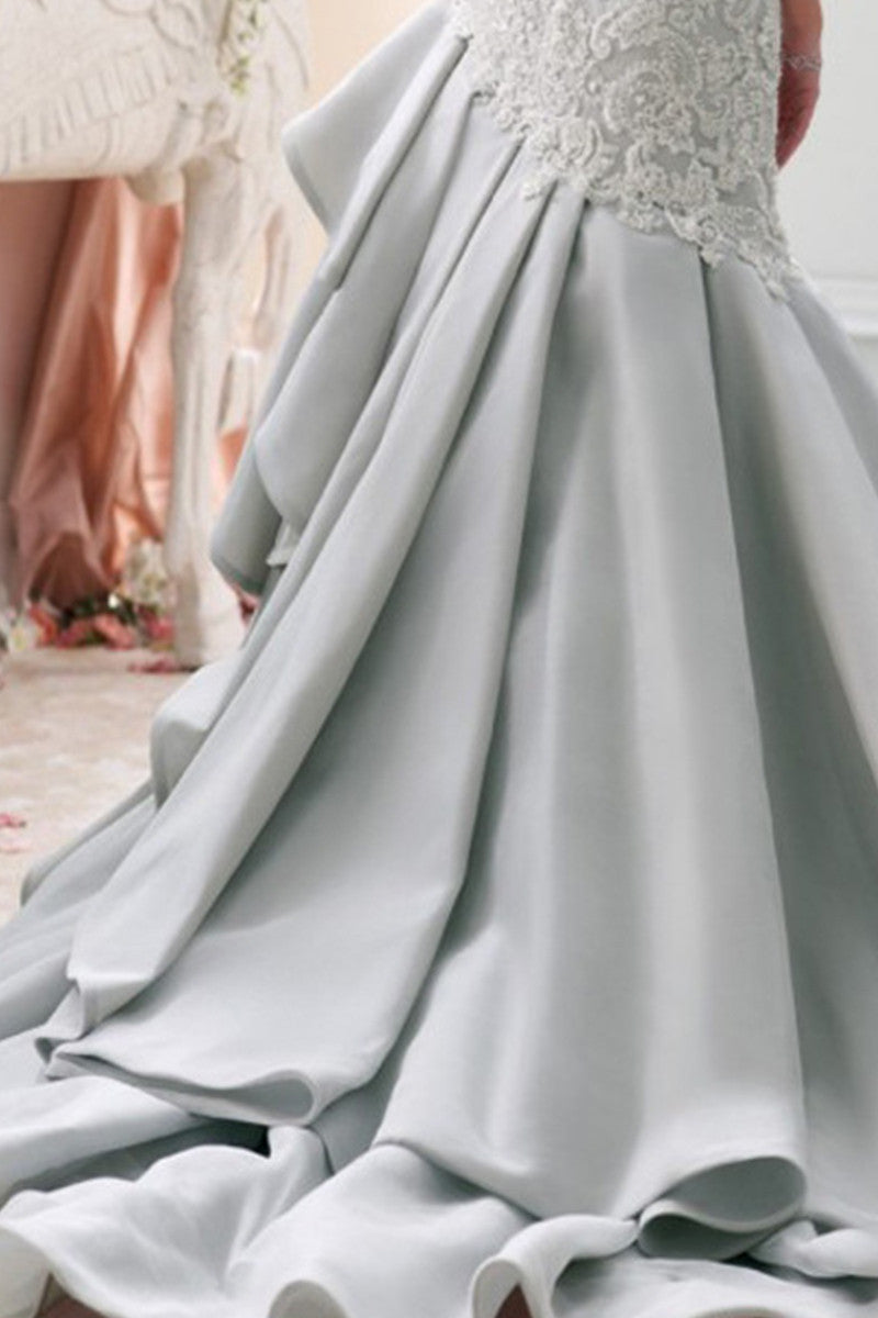 Rosette Tube Pleated Replum Maxi Party Dress