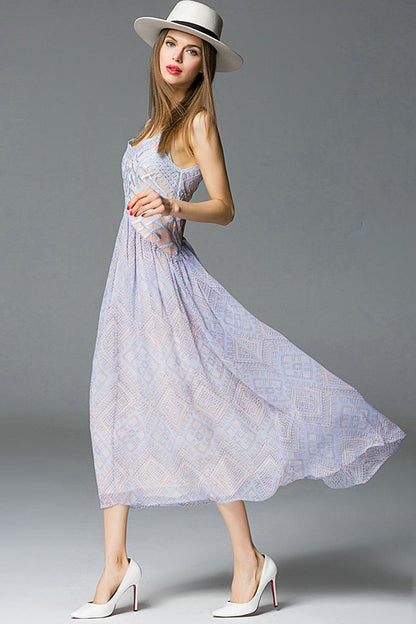 Slim Casual Sexy Vacation Gallus Maxi Dress