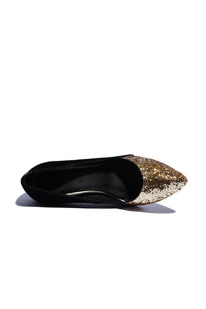[30% OFF TILL 8 APR] Bling Pointed Toe High Heeled Pumps