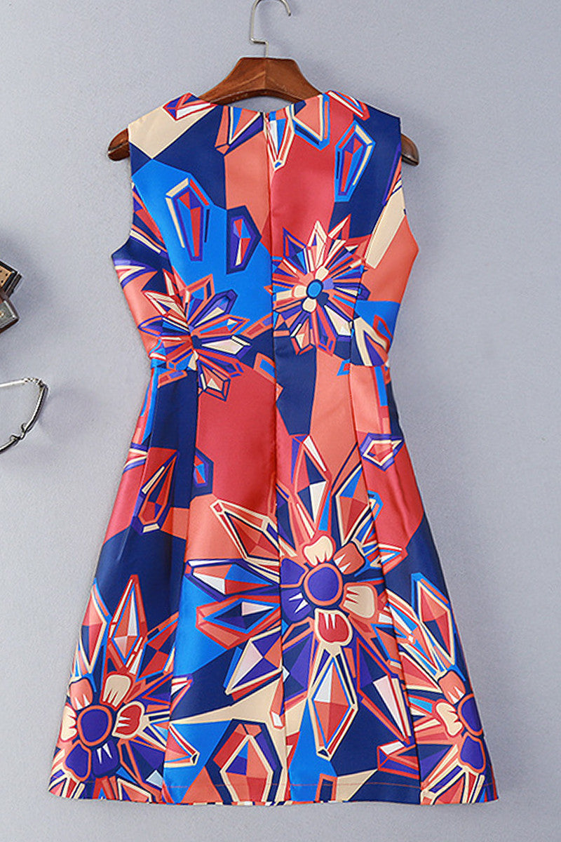[30% OFF TILL 7 APR] Summer Sleevelsee Floral Print Casual Dress