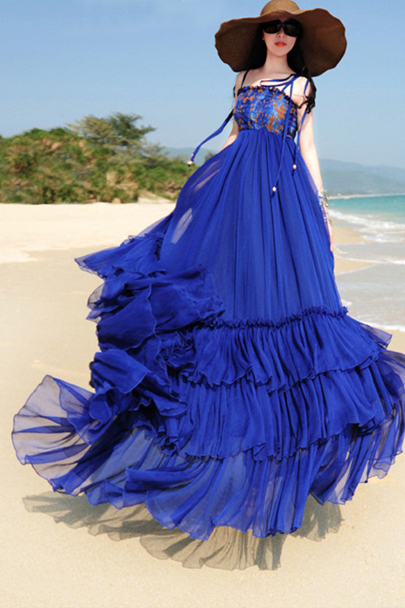 Strapless Casual Vacation The Peony Print Pleated Skite