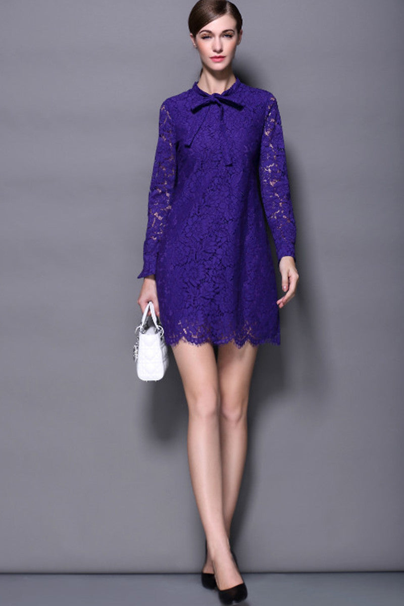 Eyelash Lace Dress