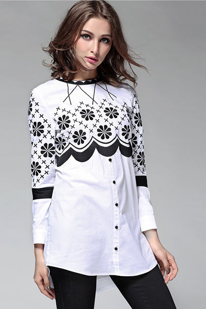 Long Button Down Shirt