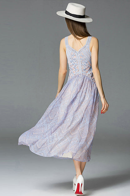 Slim Casual Sexy Vacation Gallus Maxi Dress