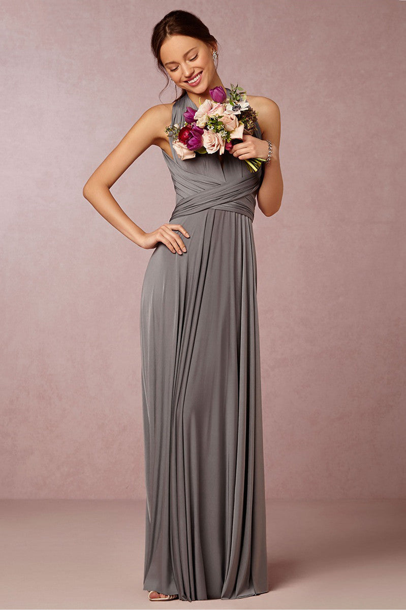 Halter X Backless Fall Dress