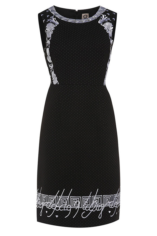 Round Collar  Embroidery Slim Wrap  Dress