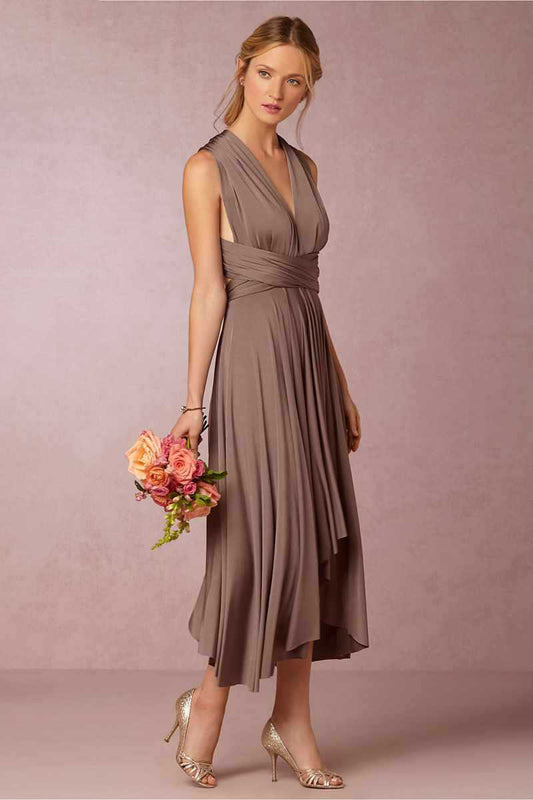 Irregular Bottom Backless Dress
