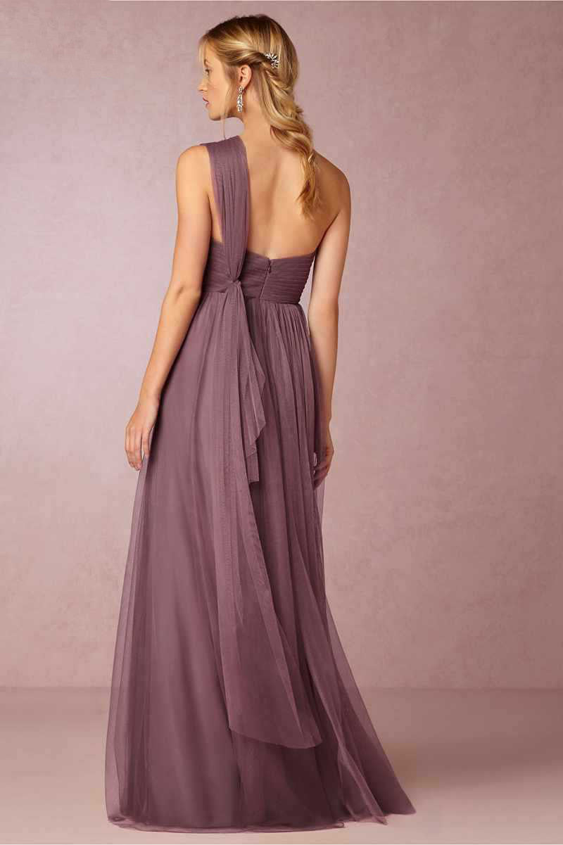 Classical Vienna One Shoulder Dress