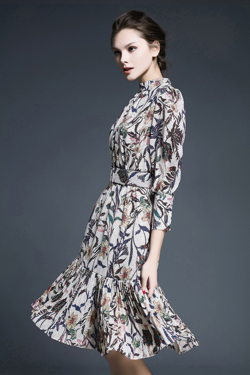 Puff Sleeve  Morocco Dresss - NJOYDRESS - 2