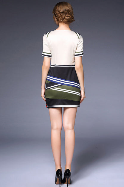 1 Women's Spring Summer Grace OL Frocks Splice Raglan - NJOYDRESS - 2
