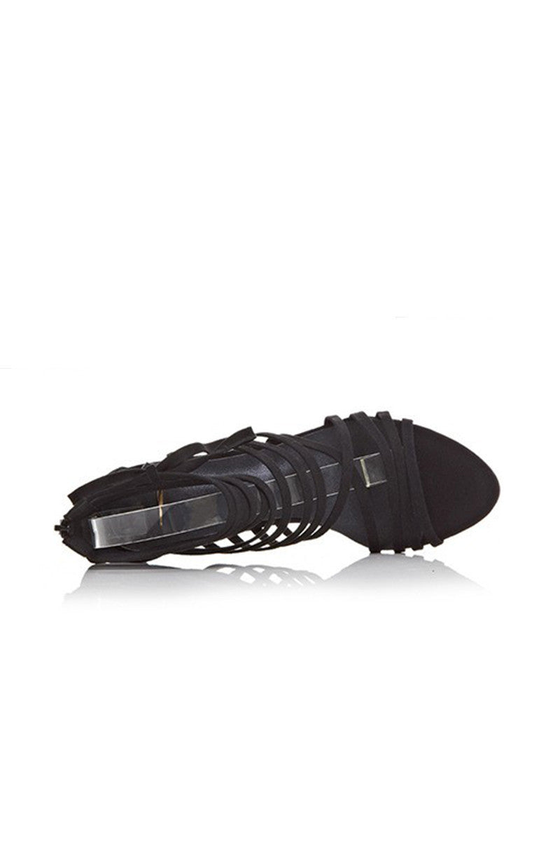 Open Toe Stiletto Pumps