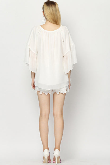 [30% OFF TILL 8 APR] Strapless Backless Chiffon Loose Cocktail Shift Dress