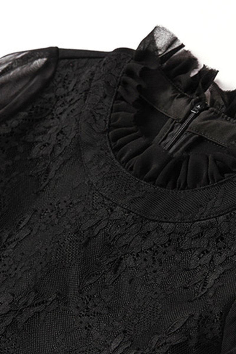 Lace Layer Off Shoulder Dress