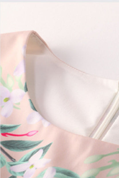 Little Floral Sleeveless Short Dress