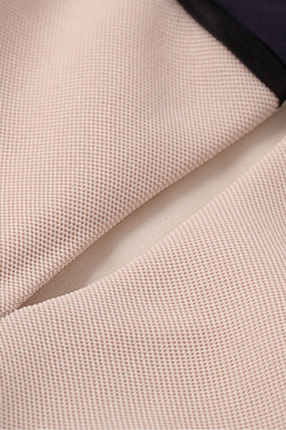 Women's Slim Fit Boat Neck Wear to Work Short Dress