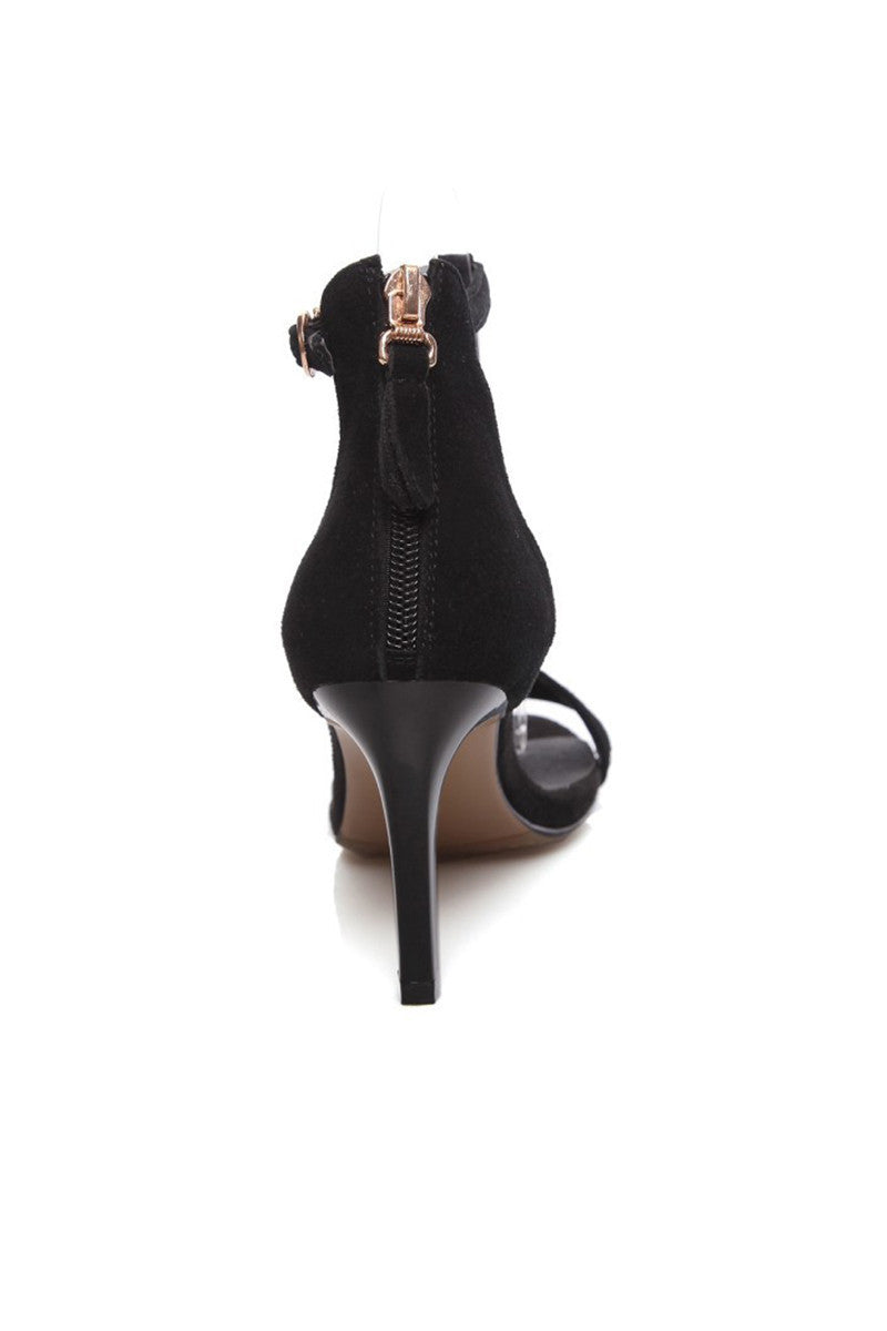 Tassel Open Toe Buckled Sandals