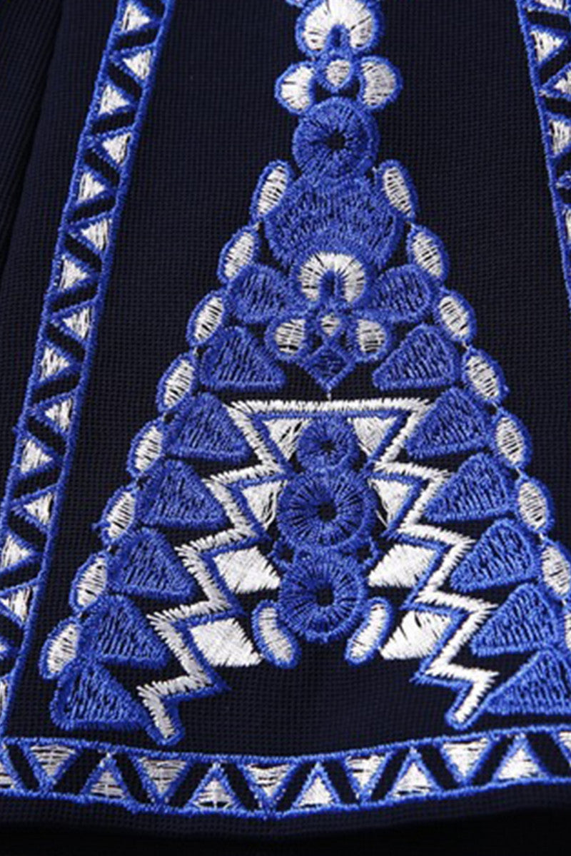 Tribal Emboried Suit Dress