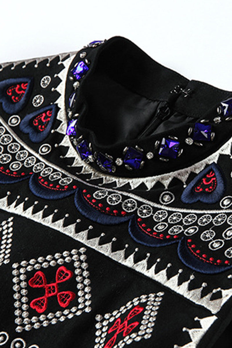Tribal Printing Shift Dress